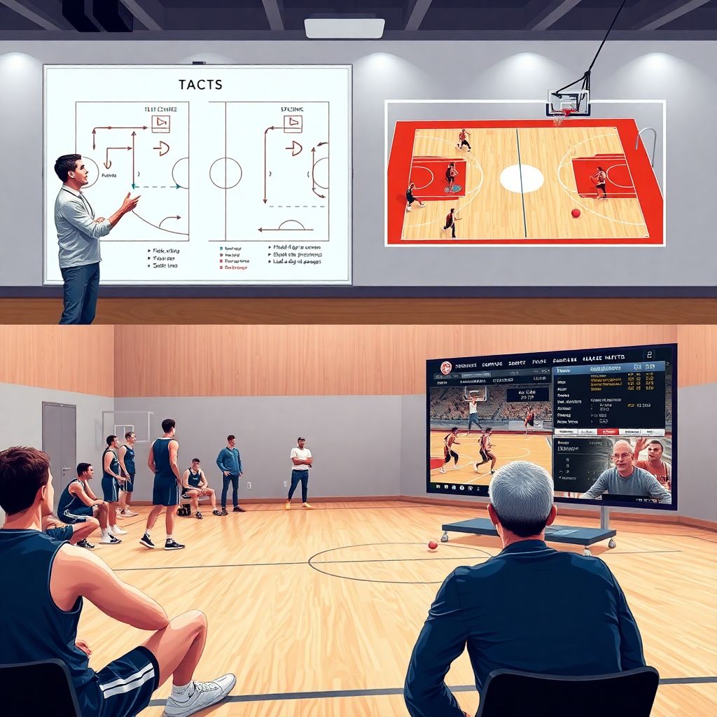 Тактика и стратегия в баскетболе: разбор ключевых эпизодов на практике