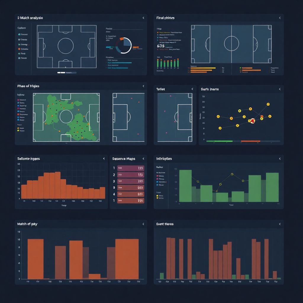 Графические отчеты и инфографика матчей: как визуализировать футбольную статистику
