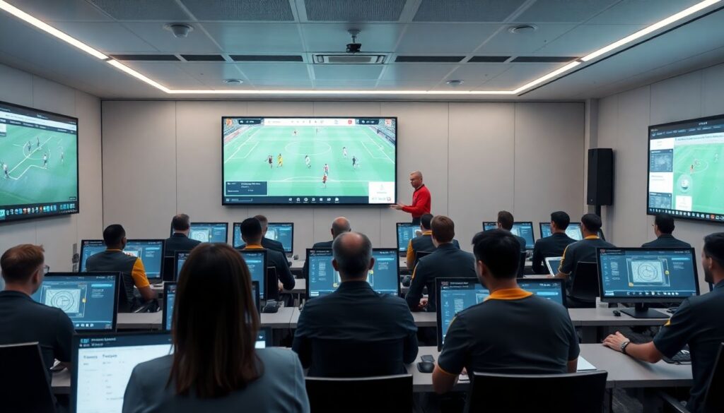 Спортивное судейство в цифровую эру - иллюстрация