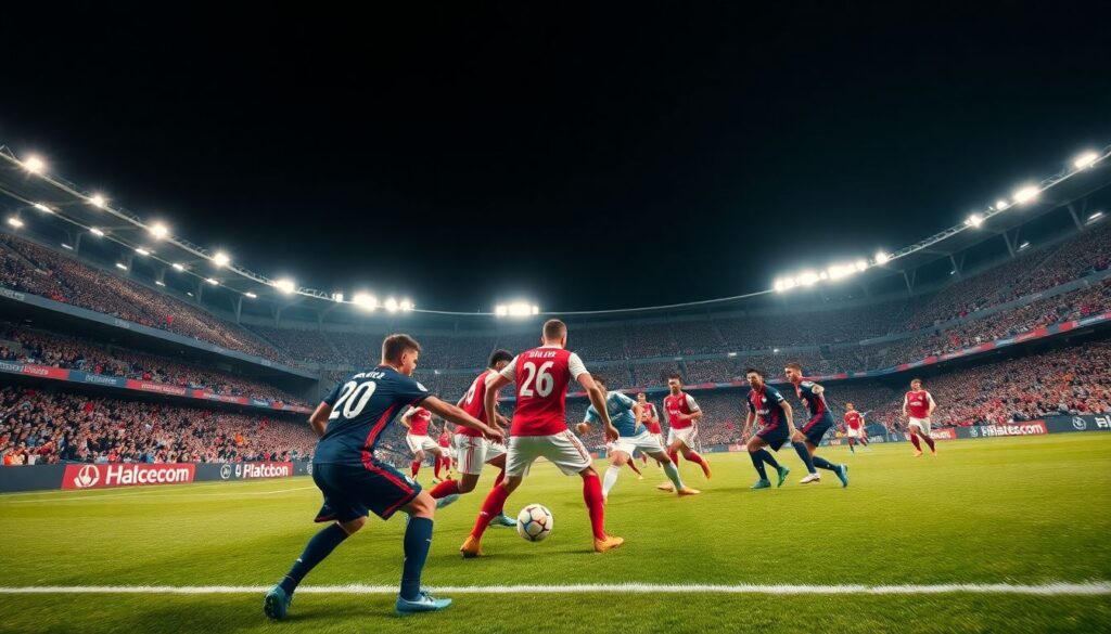 Тактика прессинга в современной лиге чемпионов - иллюстрация