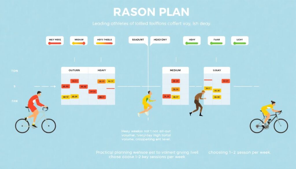Тренировки и нагрузки ведущих атлетов - иллюстрация