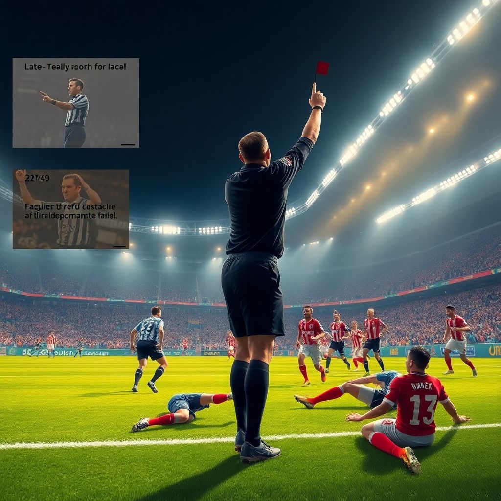 Элементы судейства и влияние реферинга на ход игры в современном футболе