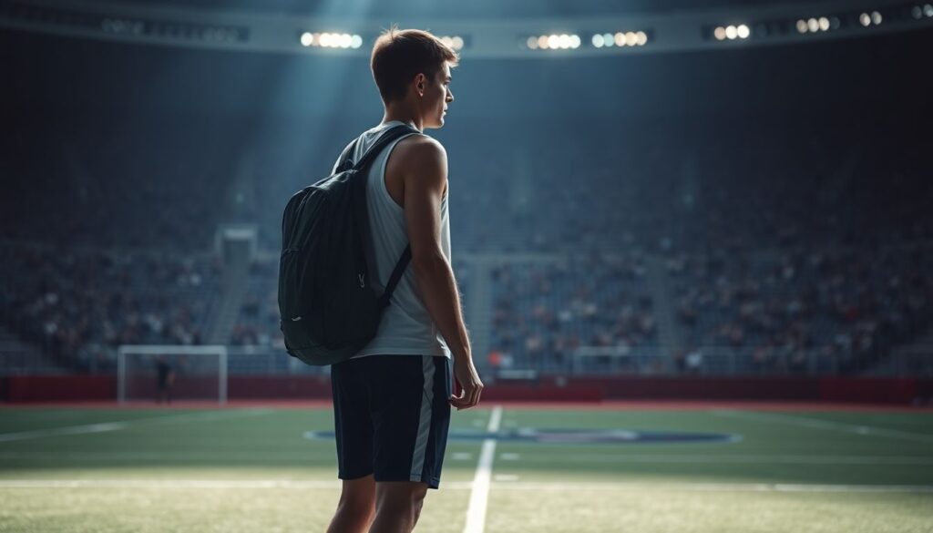 Психологическая подготовка спортсмена к важному матчу - иллюстрация