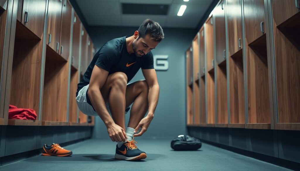 Психологическая подготовка спортсмена к важному матчу - иллюстрация