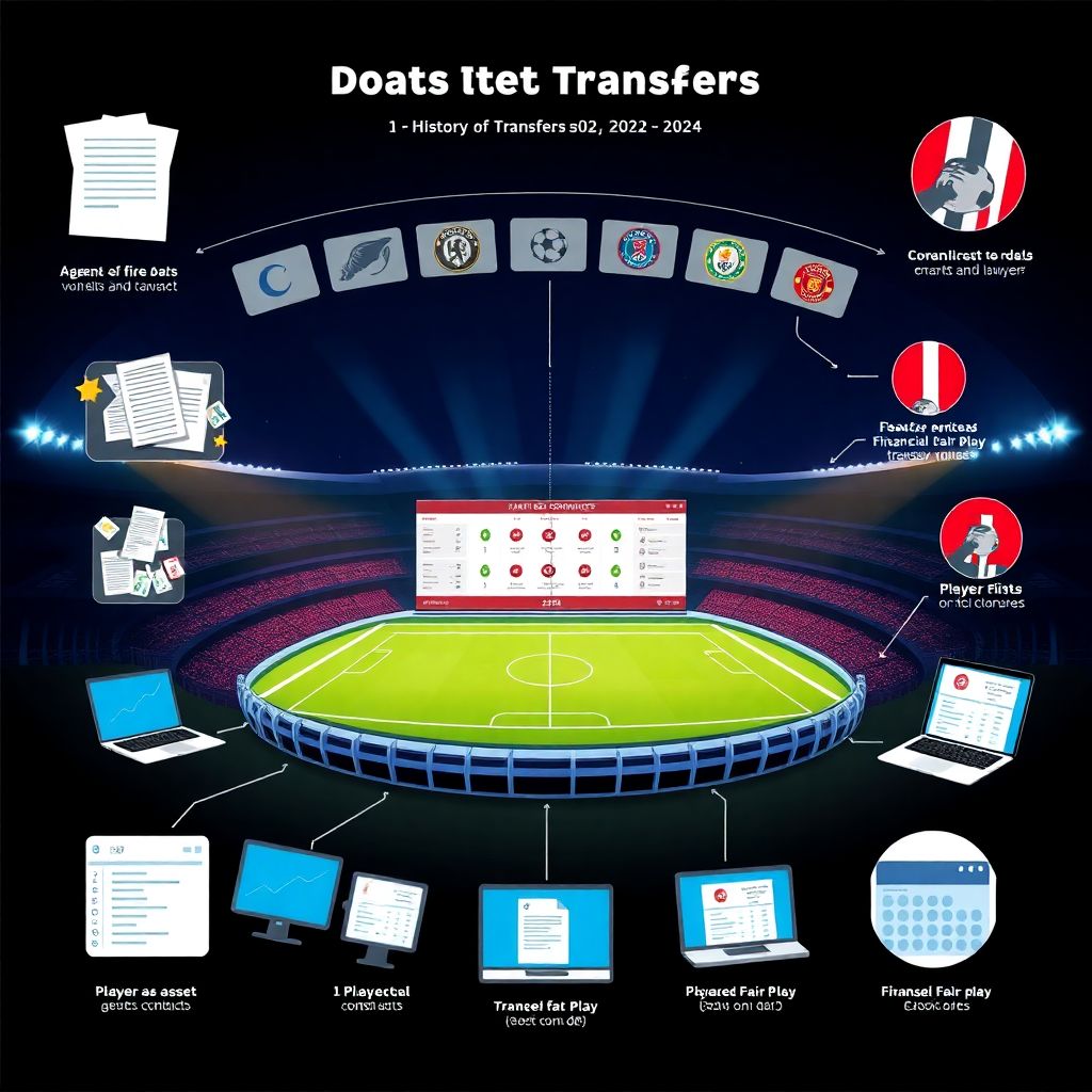 История трансферов и трансфер-событий в футболе: ключевые этапы развития
