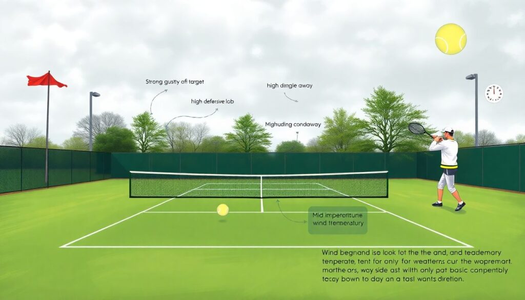 Влияние погодных условий на ход матча - иллюстрация