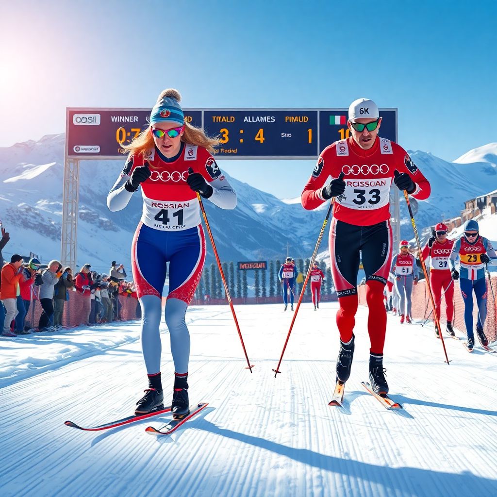 Русские лыжники на Тур де Ски: почему спринт остаётся их слабым местом