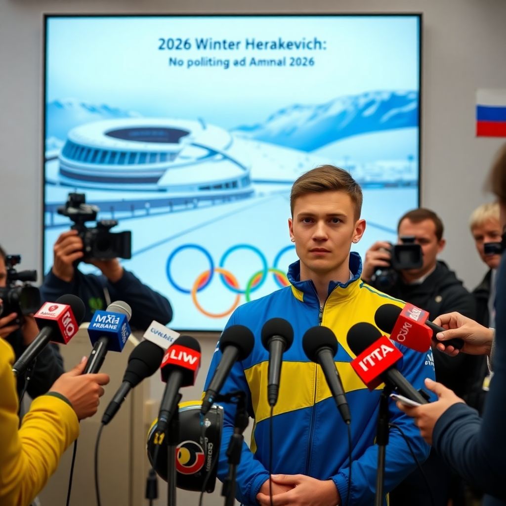 МОК напомнил украинским спортсменам о запрете протестов против россиян на Олимпиаде‑2026