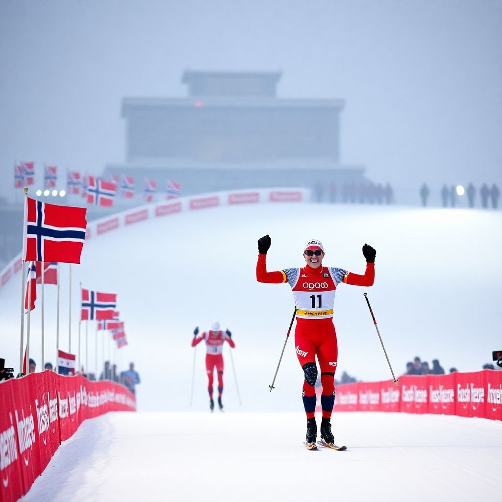 Коростелев лишь 10-й в марафоне Осло, триумф экс-биатлониста Хедегарта