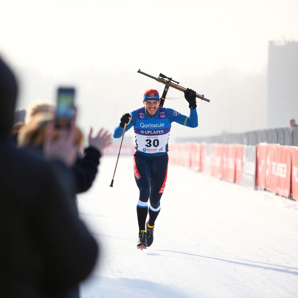 Карим Халили доминирует на чемпионате России-2026 по биатлону в Тюмени