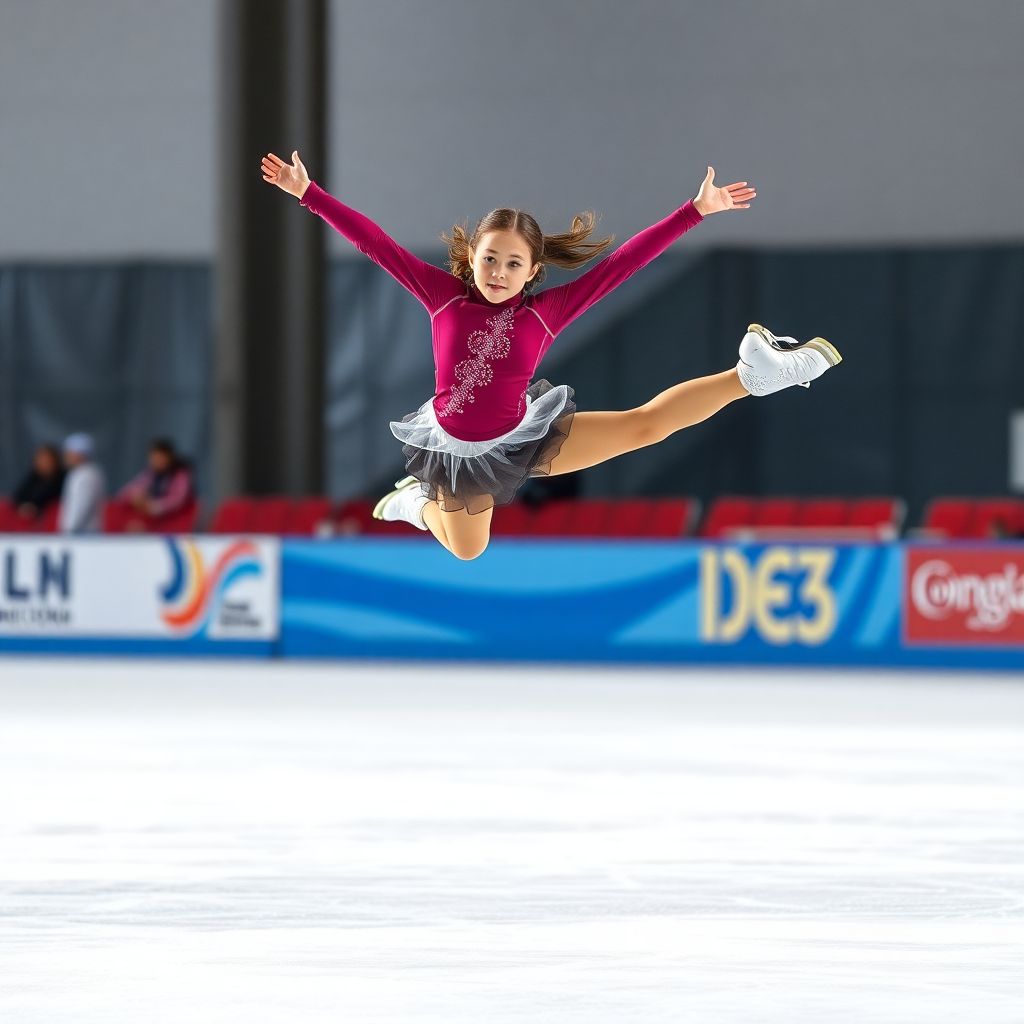 Фигуристка из Оренбурга Арина Ореховская с двумя четверными: путь к мечте