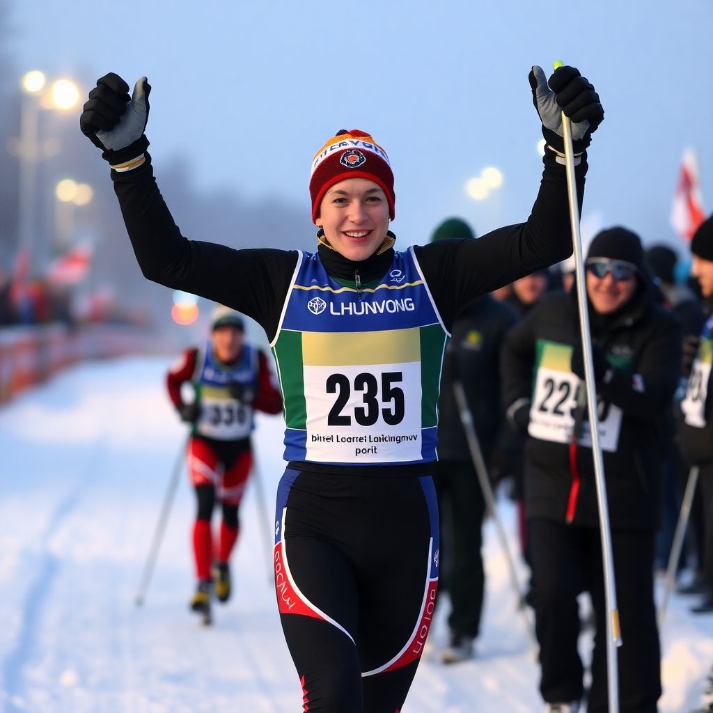 Александр Большунов выиграл марафон 70 км на ЧР в Мончегорске со скандалом